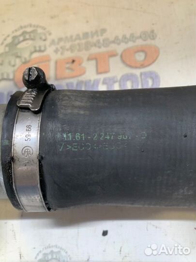 Патрубок интеркулера Bmw 5 Седан Iv 530 D М57 1998