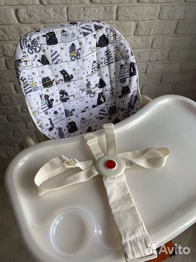Стульчик для кормления chicco polly