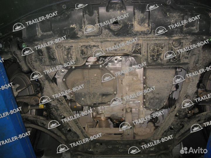 Защита картера и кпп Nissan Serena (C26) 2010-2016 V-2,0, 13713