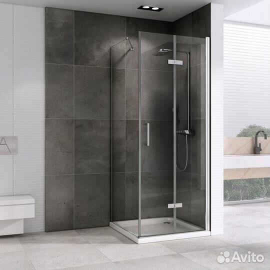 Душевой уголок abber Zart AG08070P-S81 70*80*195