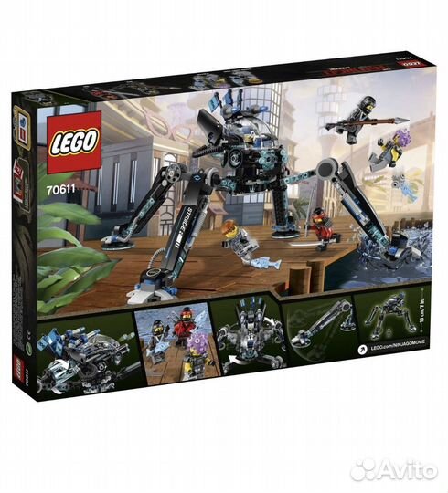 Lego Конструктор lego ninjago 70611 Водяной робот