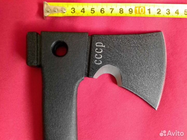 Топор походный, с ножом в рукояти