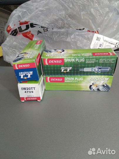 Свечи зажигания иридиевые денсо 4шт