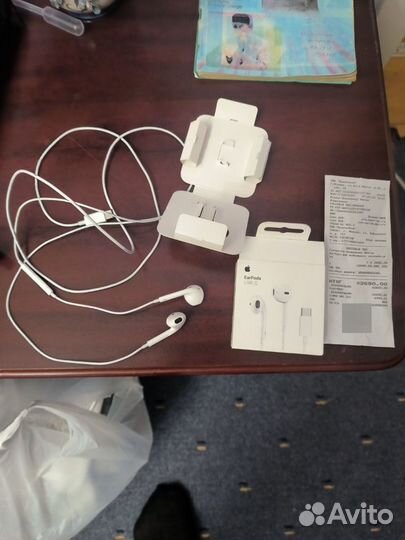 Наушники apple earpods usb c