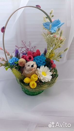 Букет из мыла ручной работы