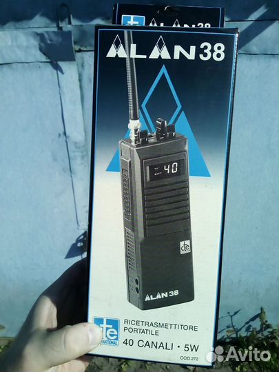 Радиостанция CB 27 мгц Си-Би Alan 38