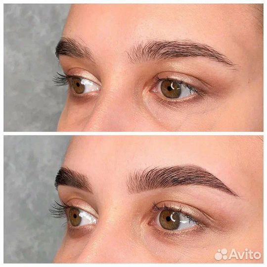 Архитектура бровей и окрашивание