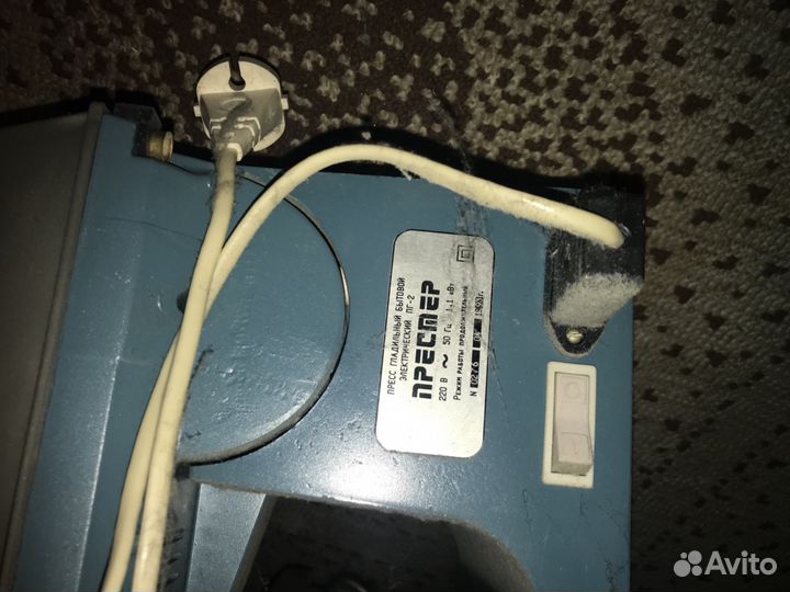 Гладильный пресс