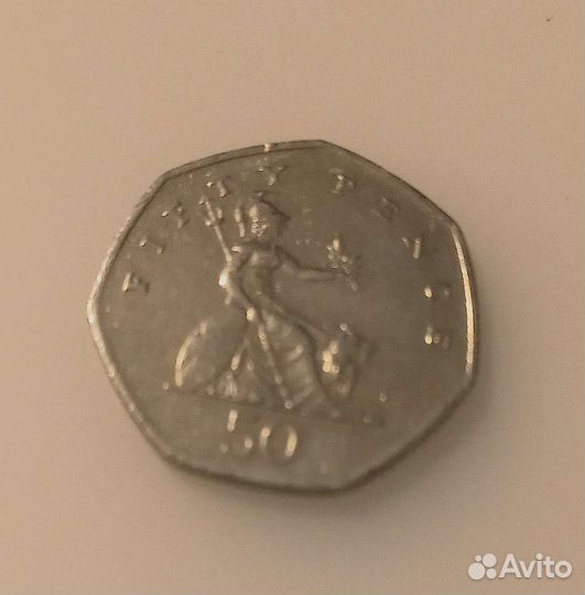 Монета Англия 1997 год