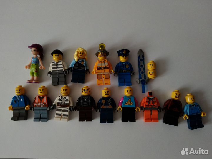 Lego City фигурки, части