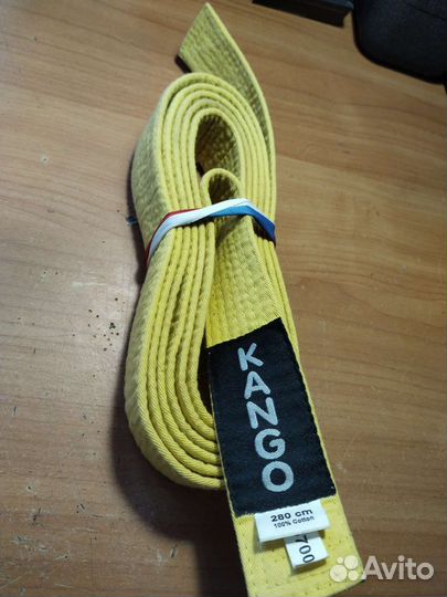 Пояс жёлтый