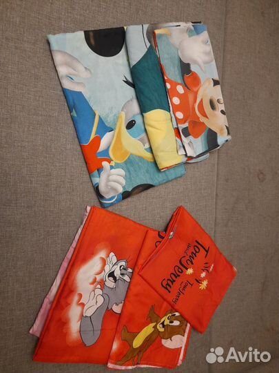 Байковое одеяло, покрывало, скатерть б/у