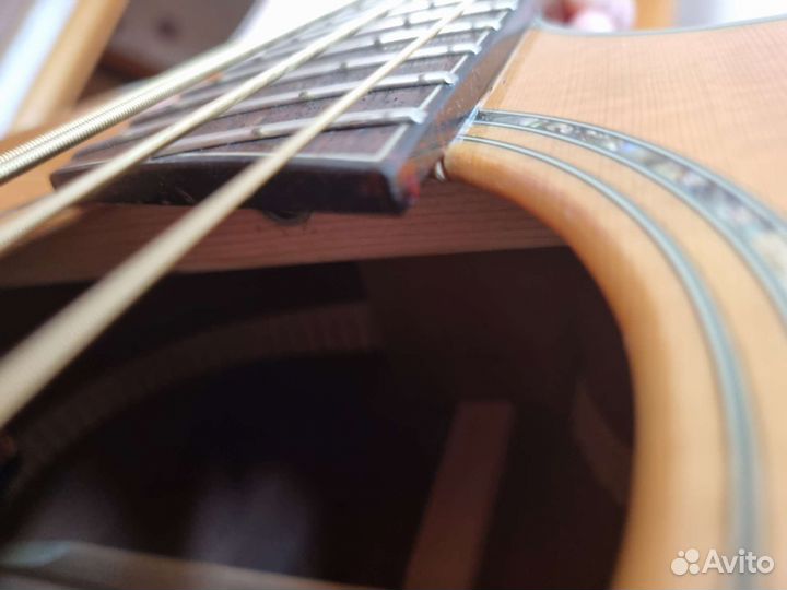 Акустическая бас гитара Fender GB-41SCE NAT