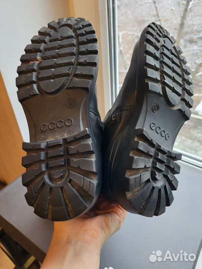 Зимние сапоги ecco для девочки