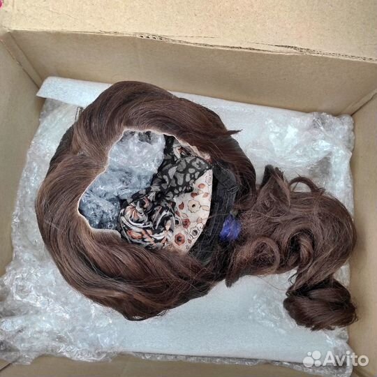 Косплей костюм принцесса Белль пижама и парик