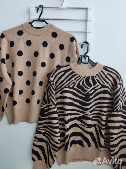 Джемпер женский зебра Mango