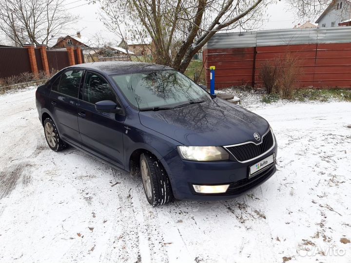 Skoda Rapid 1.6 AT, 2016, 129 000 км