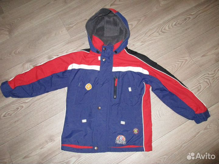 Куртка-ветровка, бомбер, рост122, рост128