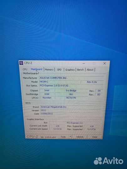 Комплект на i3 ram 8g
