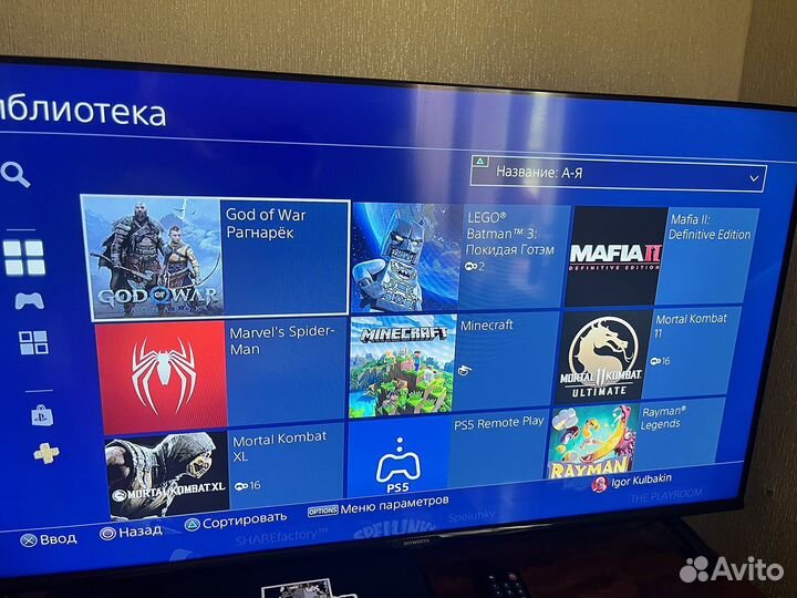 Sony playstation 4 slim с играми