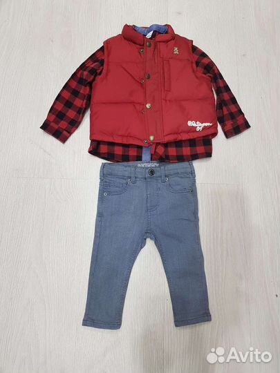 Брендовые вещи пакетом на мальчика