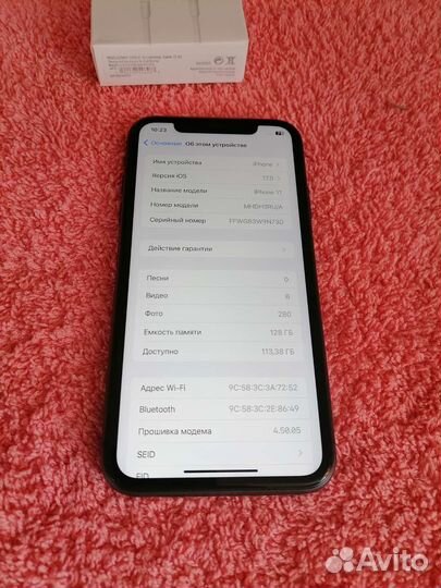 iPhone 11 128gb RU/A
