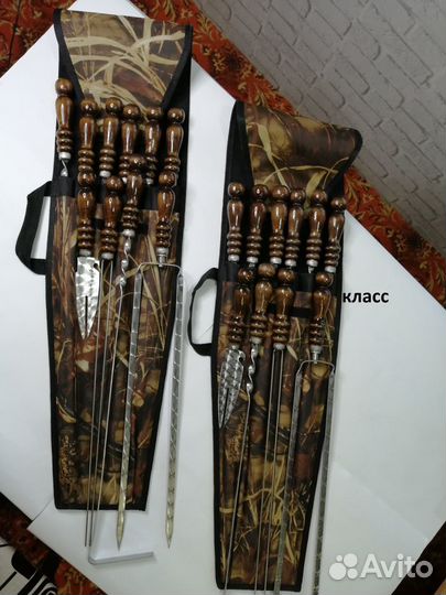 Набор шампуров в чехле