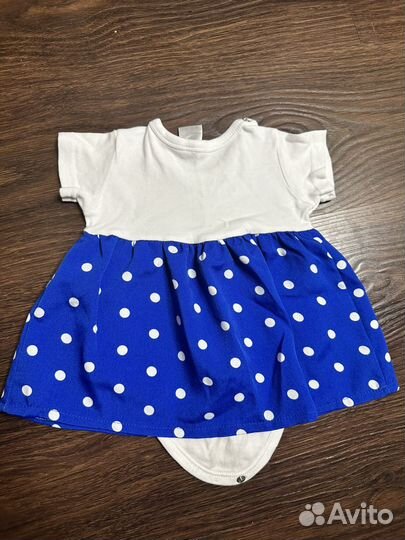 Боди платье для малыша