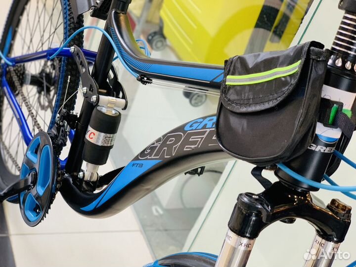 Велосипед новый (двухподвес )