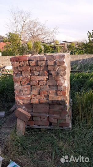 Кирпич забутовочный б/у