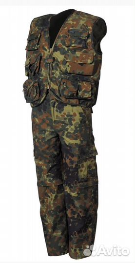 Детский летний камуфляжный костюм MFH