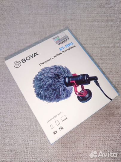 Микрофон boya by-mm1 новый