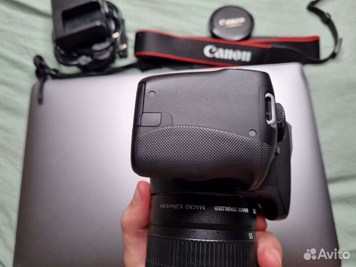 Canon 100d + EF-S 18-55 is ii