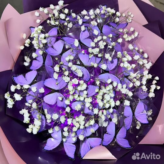 Букет из бабочек