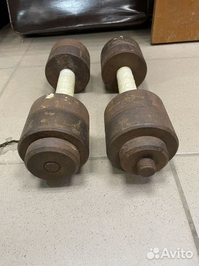 Гантели наборные СССР