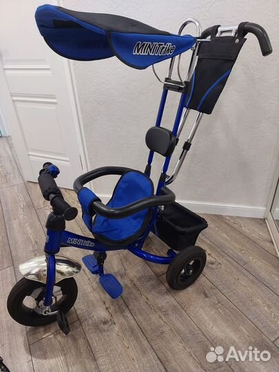 Велосипед детский с ручкой