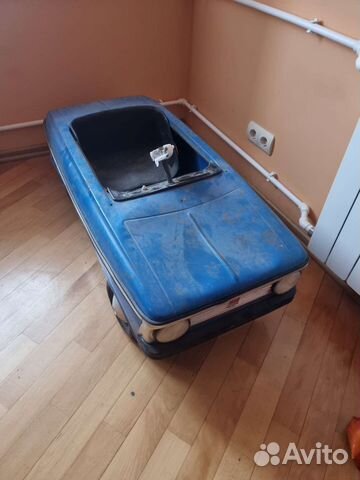 Педальный москвич СССР состояние редкость