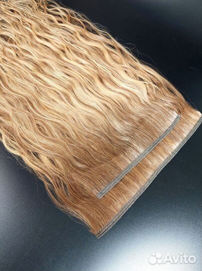 Тресс из натуральных волос, 50см, оплата Долями