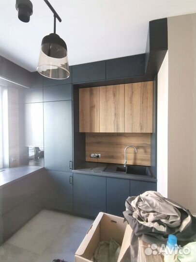 Кухня под потолок