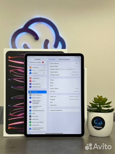 Планшет Apple iPad Pro 11 128gb M2 Wi-Fi Space Gra