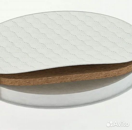 Матрас в круглую кроватку 63*73