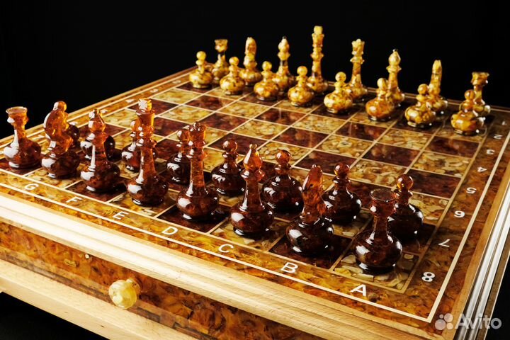 Янтарь.Шахматы. Янтарные Шахматы 