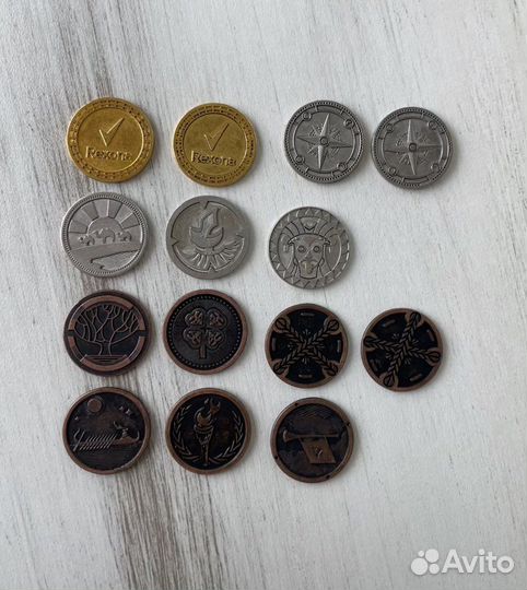 Монеты из Пятерочки магазин сокровищ(одним лотом)