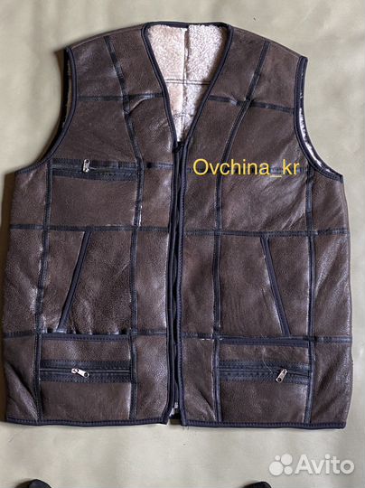 Безрукавка кожанная Новосибирск