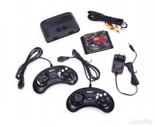 Игровая приставка Genesis 16bit 175 игр