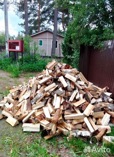 Дрова сухие колотые с доставкой