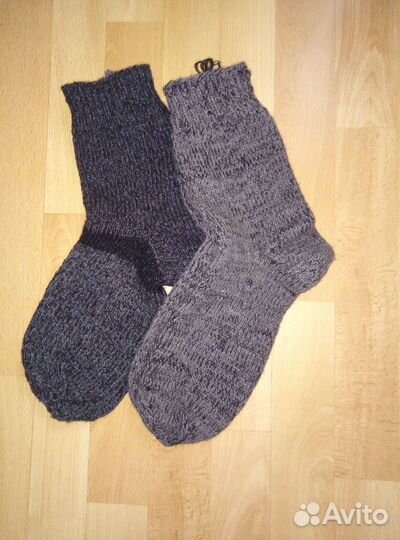 Носки вязаные мужские