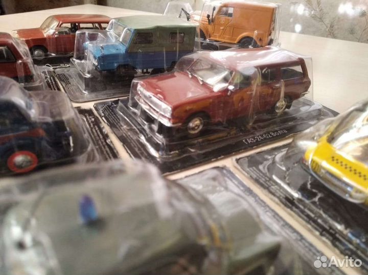 Модели Автолегенды СССР Деагостини 1:43