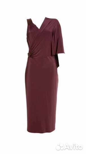 Платье бордовое вечерн. Tamara Mellon Италия р. 44