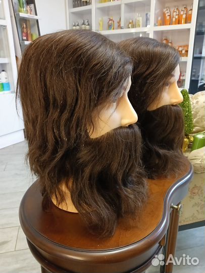 Голова-манекен учебная мужская 